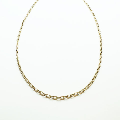 14K GOLD LINK CHAIN 32”