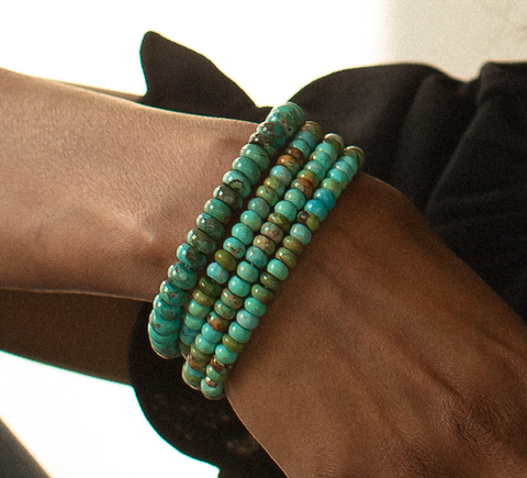 TURQUOISE GEMSTONE BRACELETS