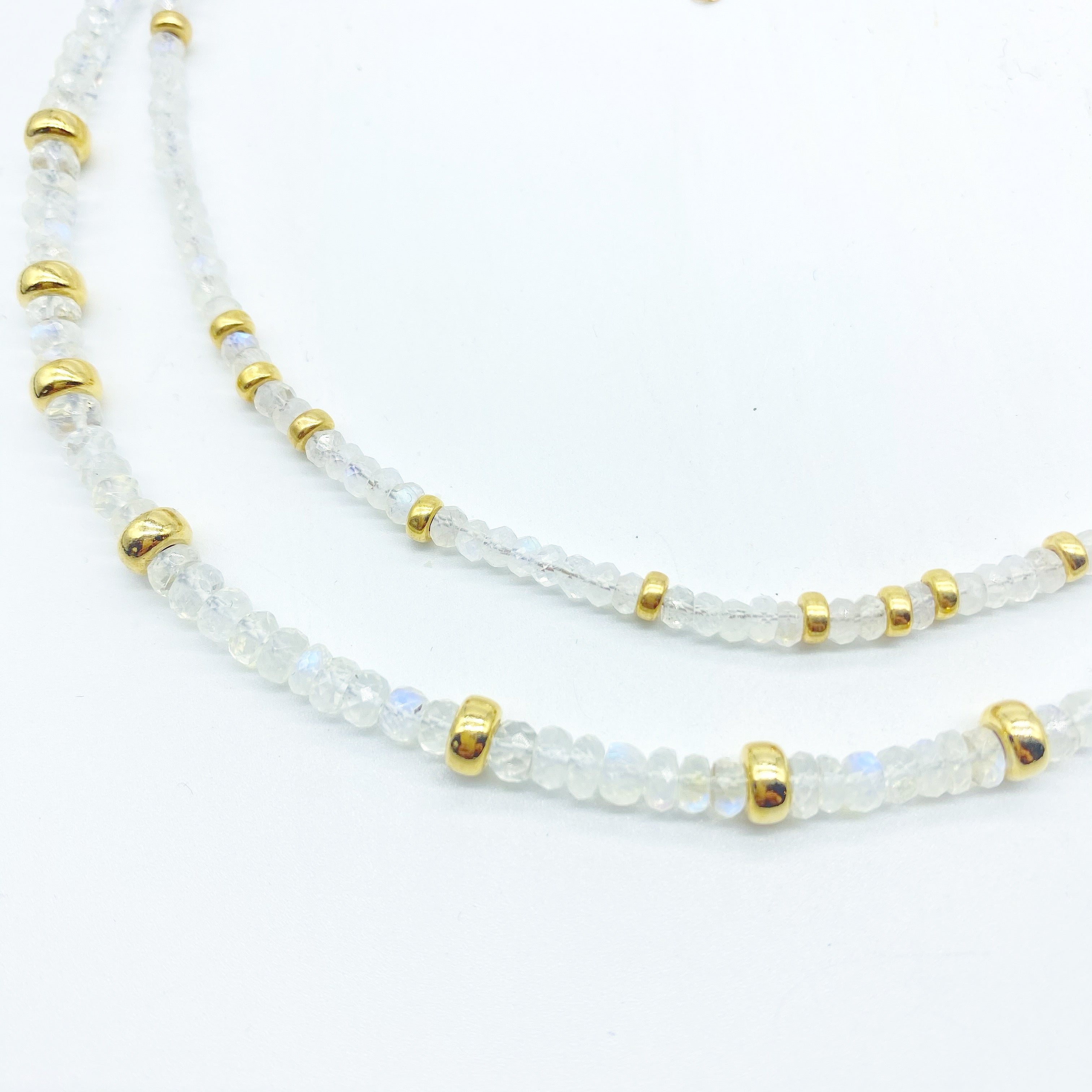 MOONSTONE MAGIC STACKING NECKLACES