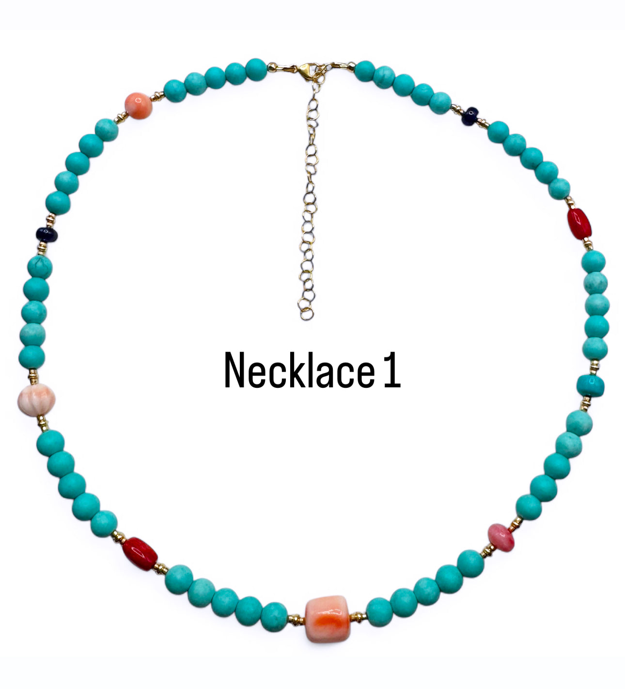 6MM TURQUOISE ANTIQUITY NECKLACES