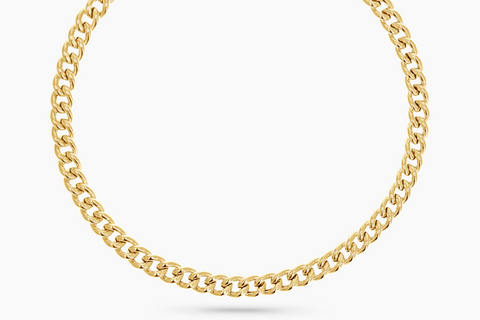 SOLID GOLD LINK CHAIN
