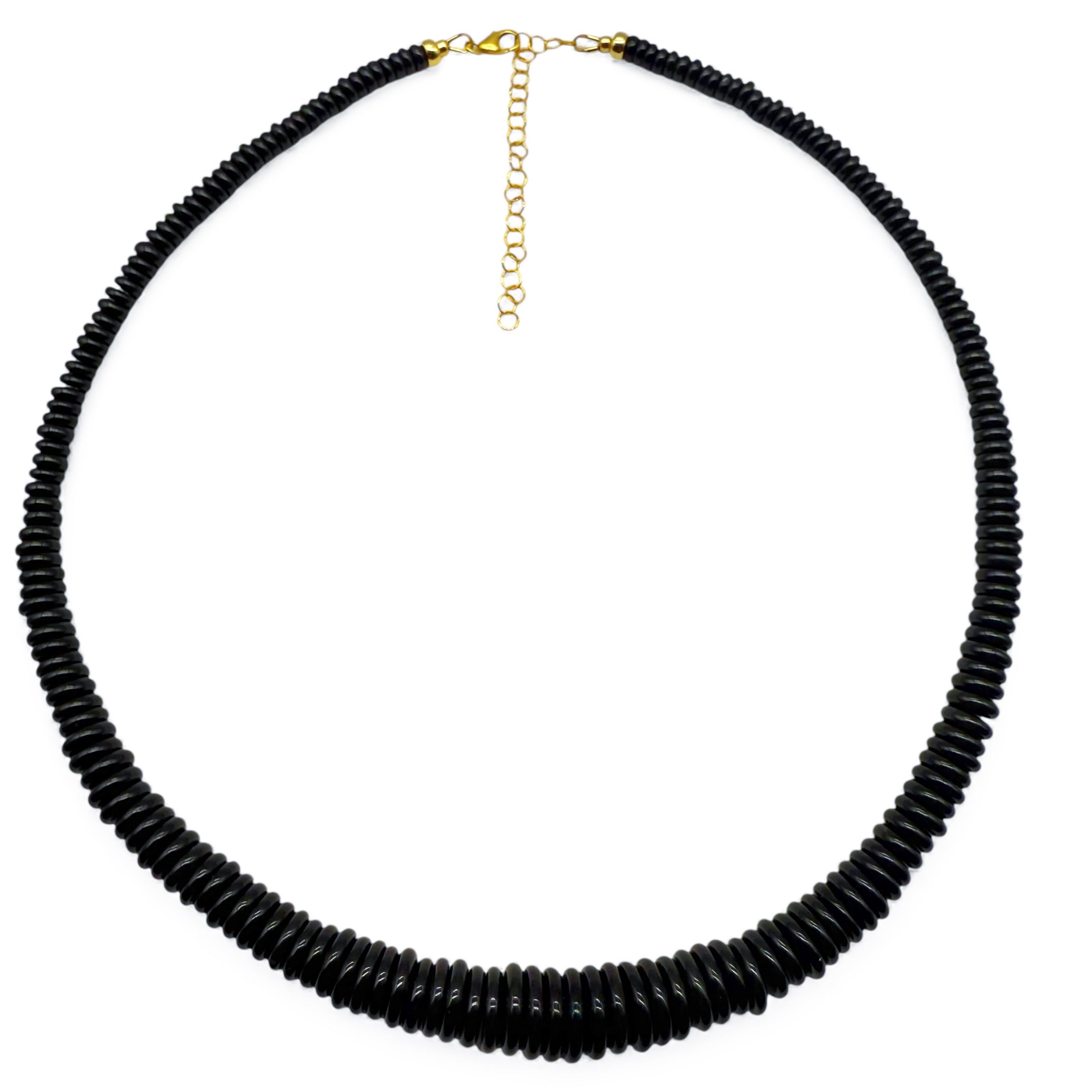 BLACK SPINEL GRADUATED STRAND