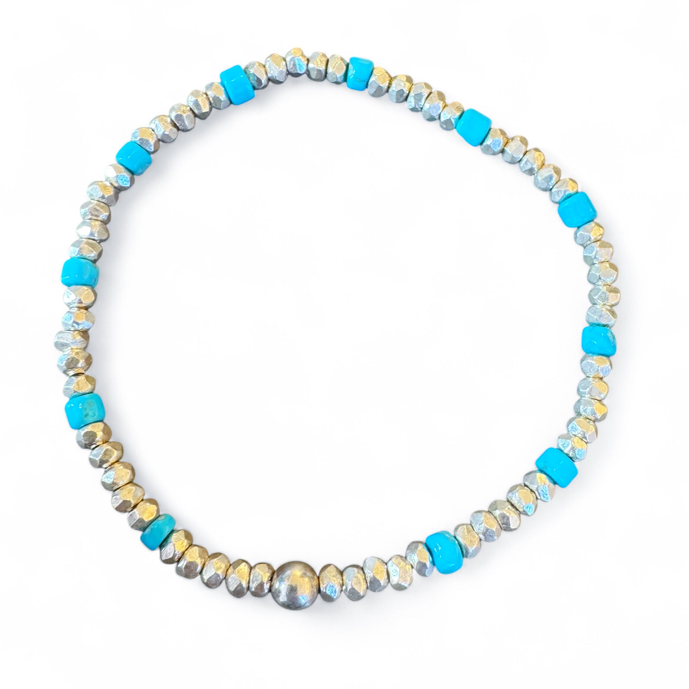 TURQUOISE & SILVER BRACELETS