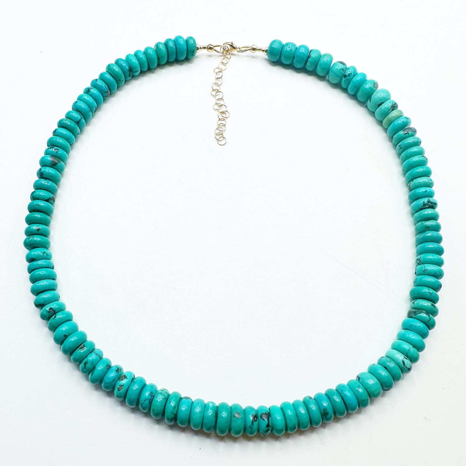 6MM & 8MM TURQUOISE NECKLACES
