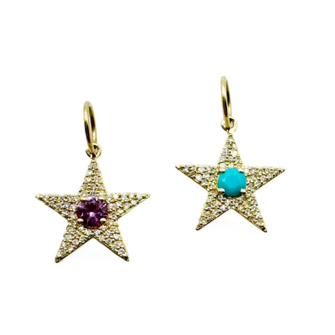 DIAMOND STAR CHARMS