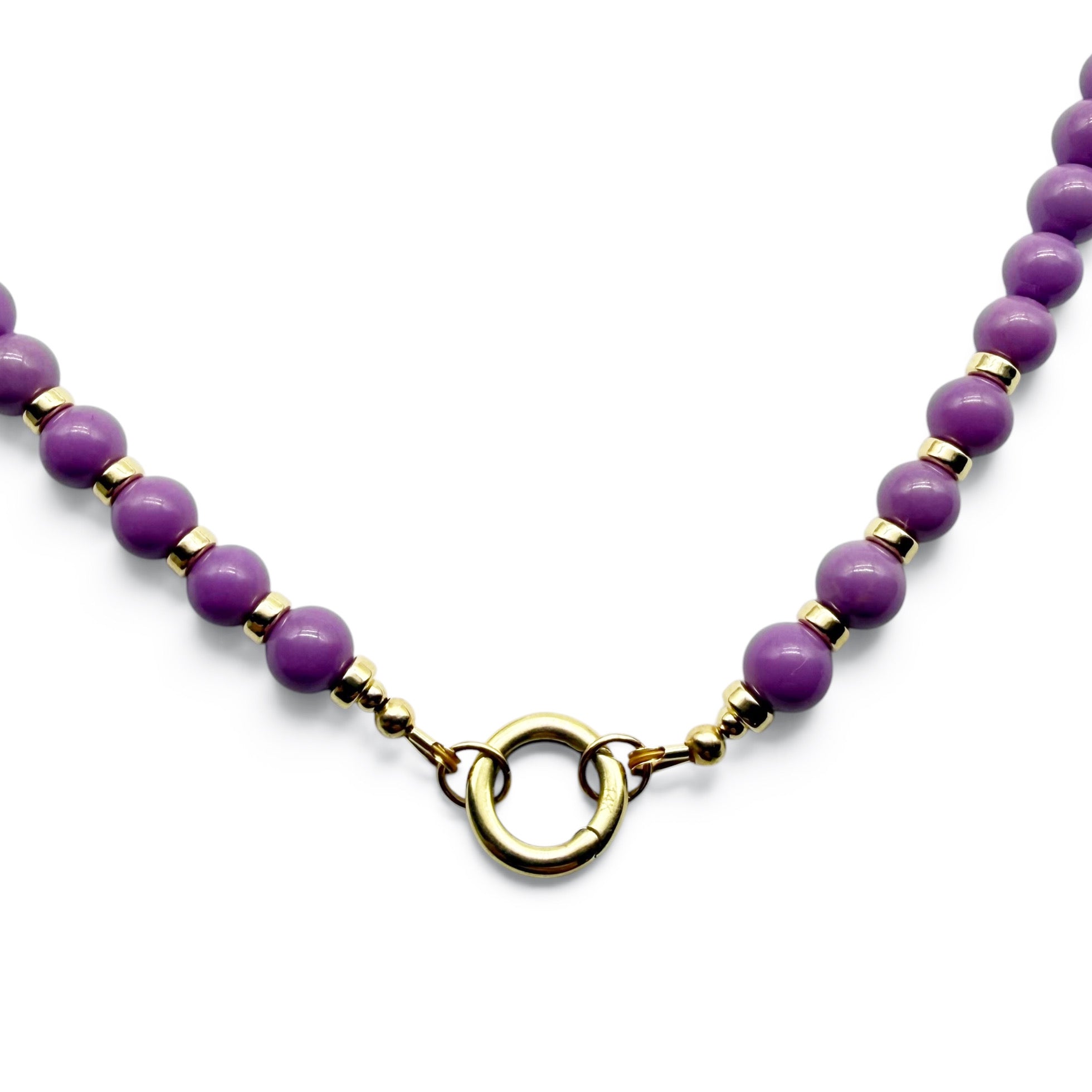 PURPLE OPAL NECKLACE