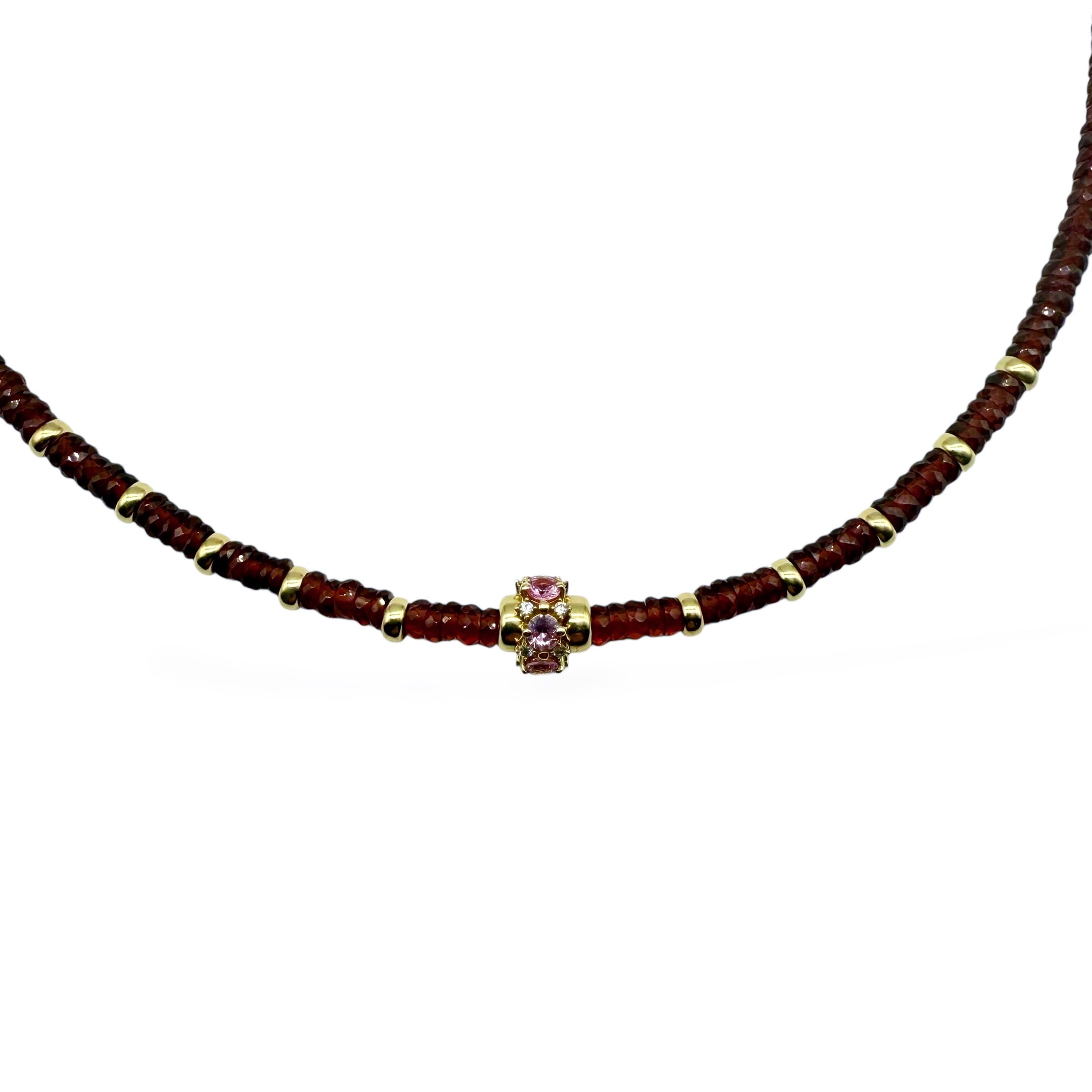 GARNET NECKLACES