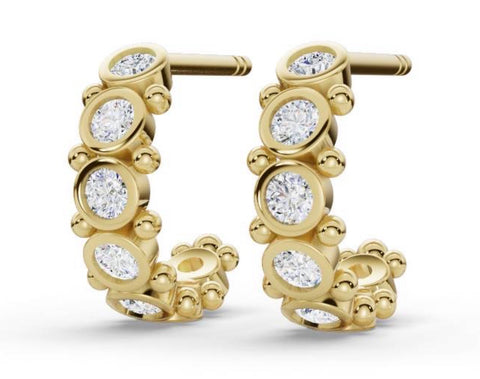 DIAMOND CELESTIAL HOOPS