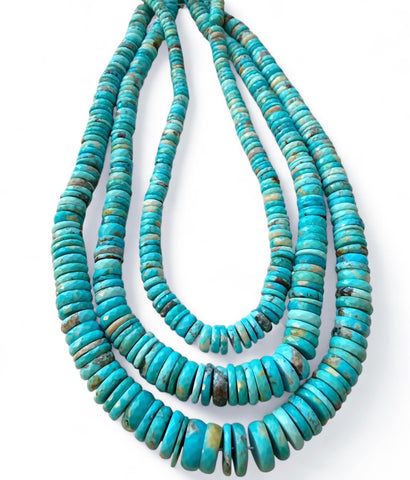 THE TURQUOISE HEISHI NECKLACES