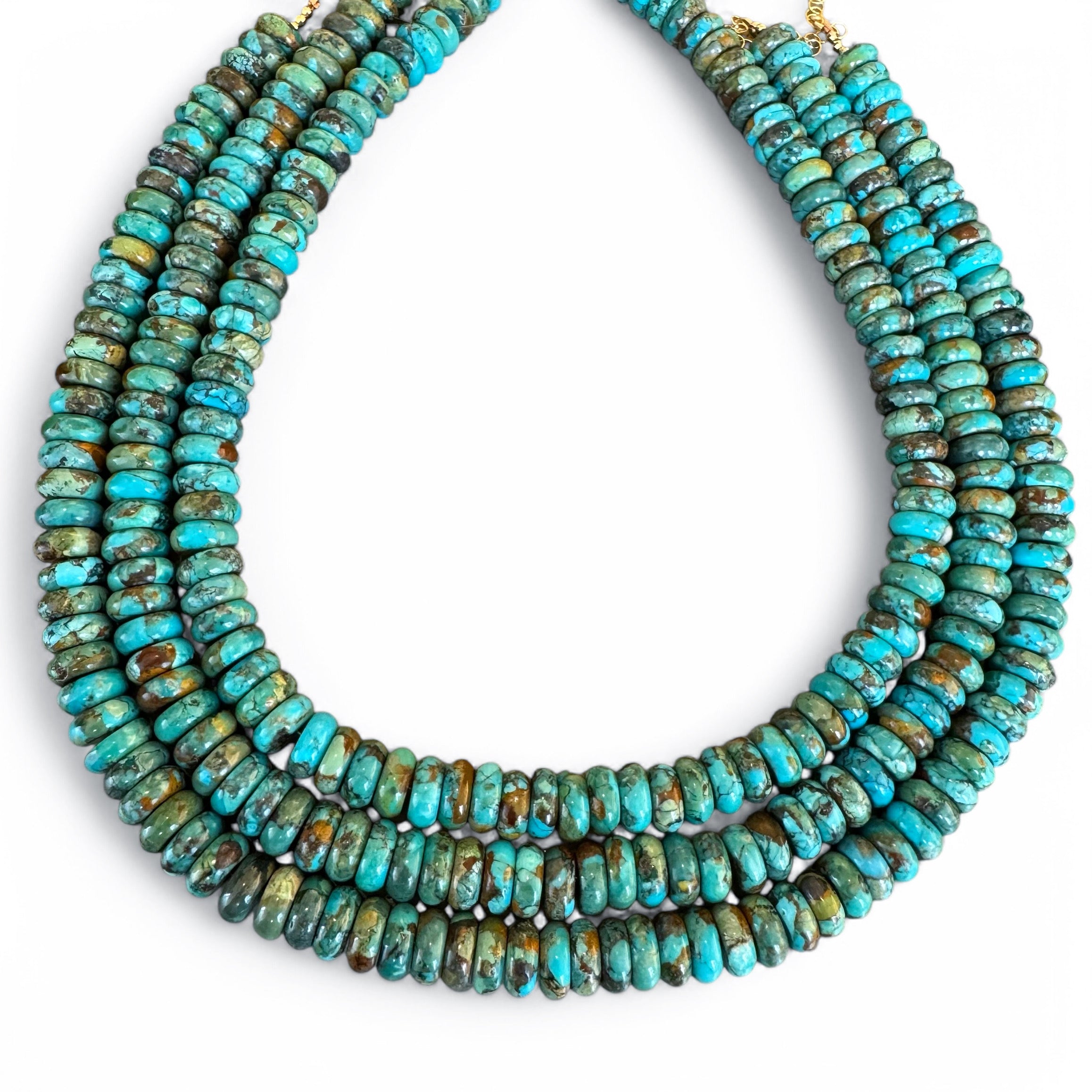 10MM TURQUOISE NECKLACE