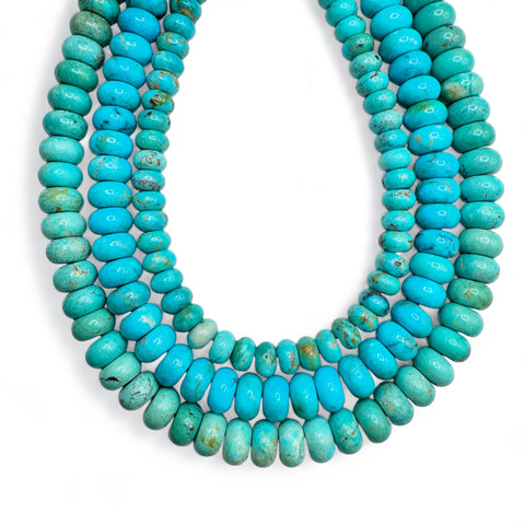 TURQUOISE BEADED NECKLACES