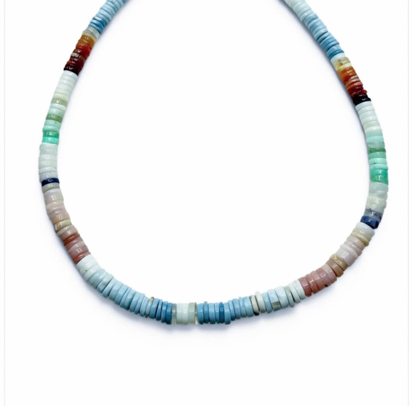14K GOLD LARGE BEZEL DIAMOND  TENNIS NECKLACE