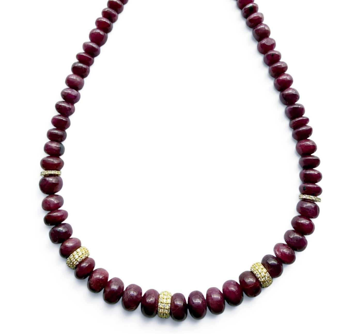 RUBY & DIAMOND NECKLACE