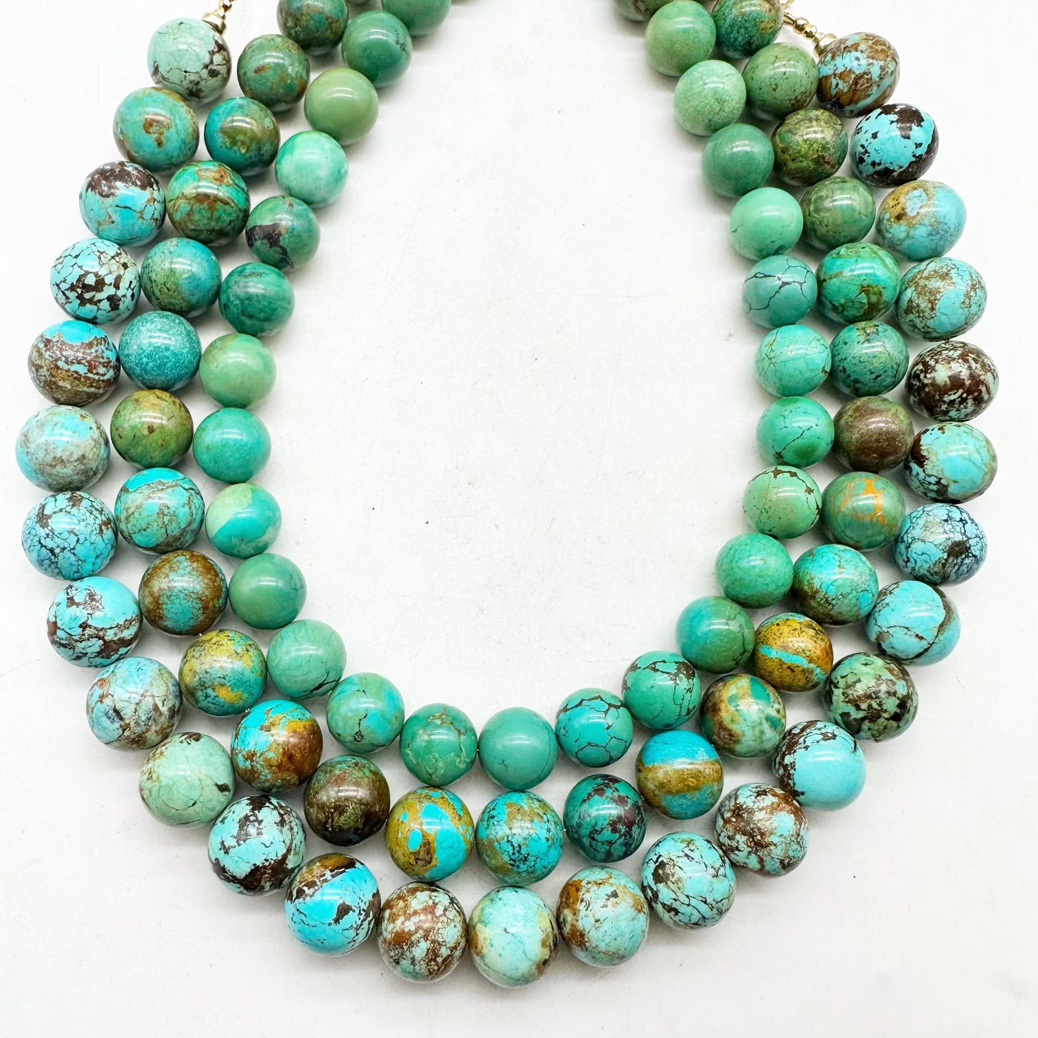 14-15MM VINTAGE TURQUOISE NECKLACES