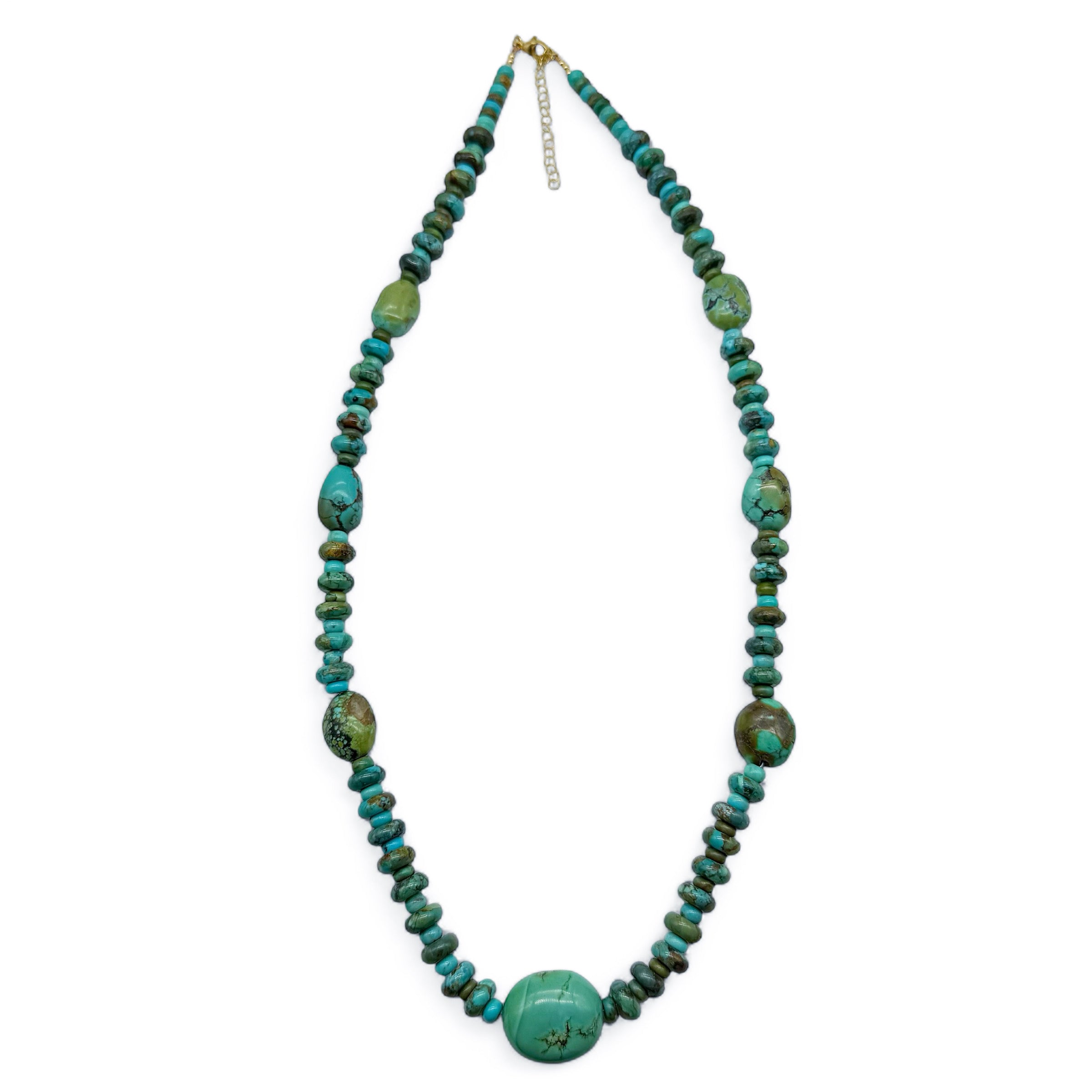 TURQUOISE BOHO NECKLACE