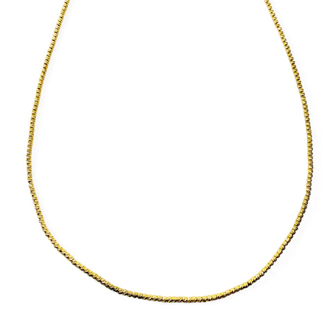 THE GOLD SPARKLE BEADED CHAIN