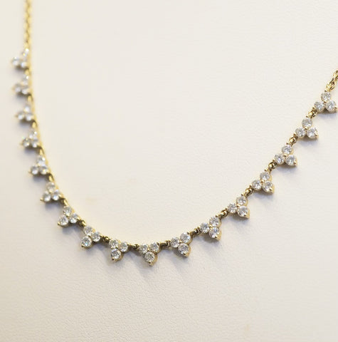 DIAMOND DROP NECKLACE