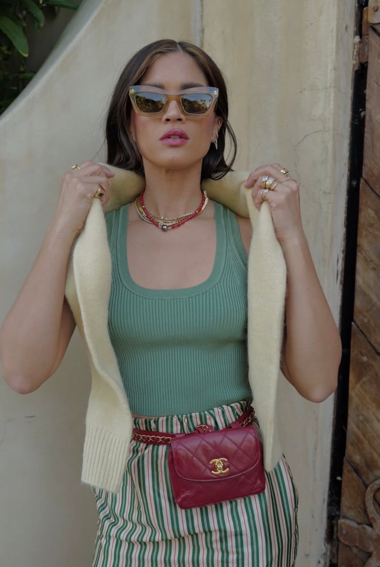 RED CORAL NECKLACES WITH TAHITIAN PEARL