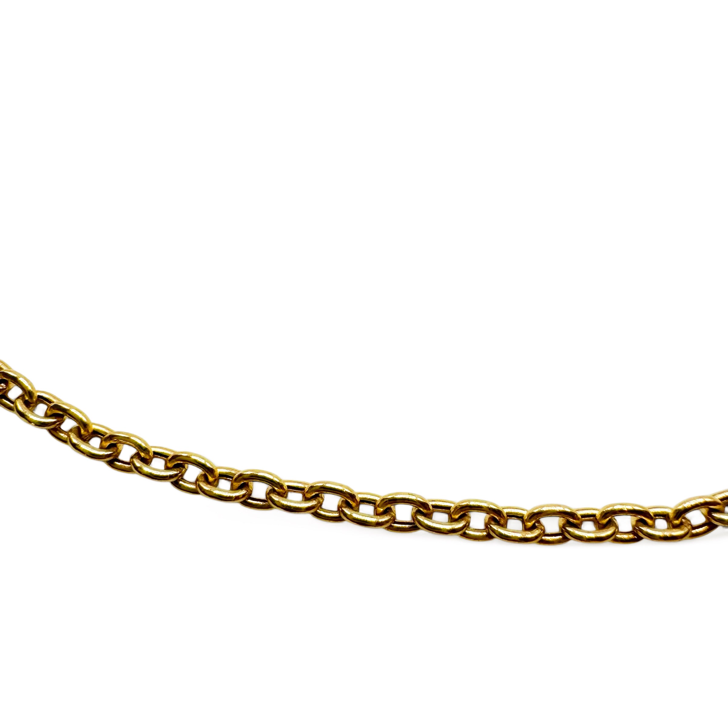 14K GOLD LINK CHAIN