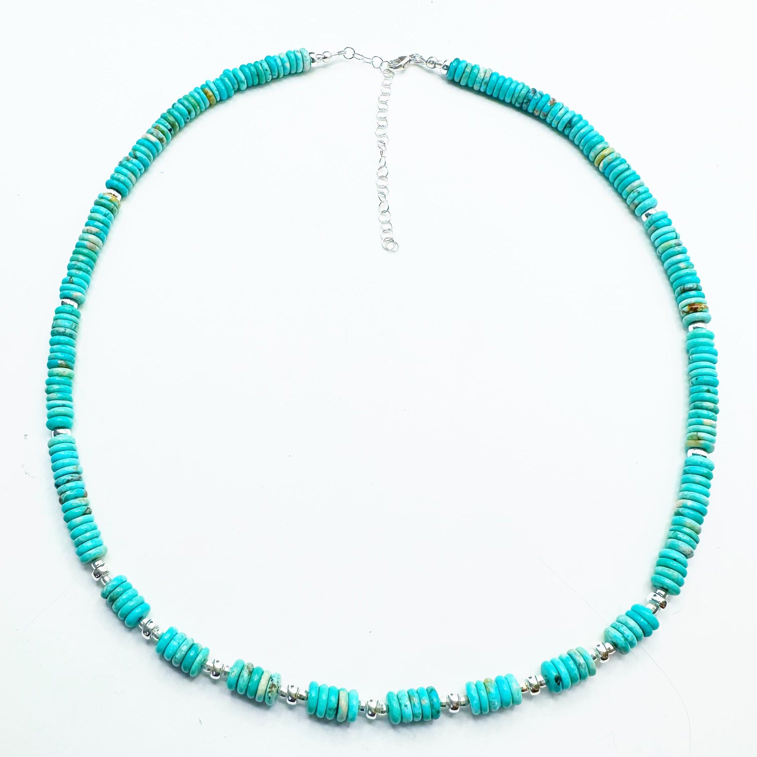 TURQUOISE & SILVER NECKLACES