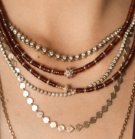 GARNET NECKLACES