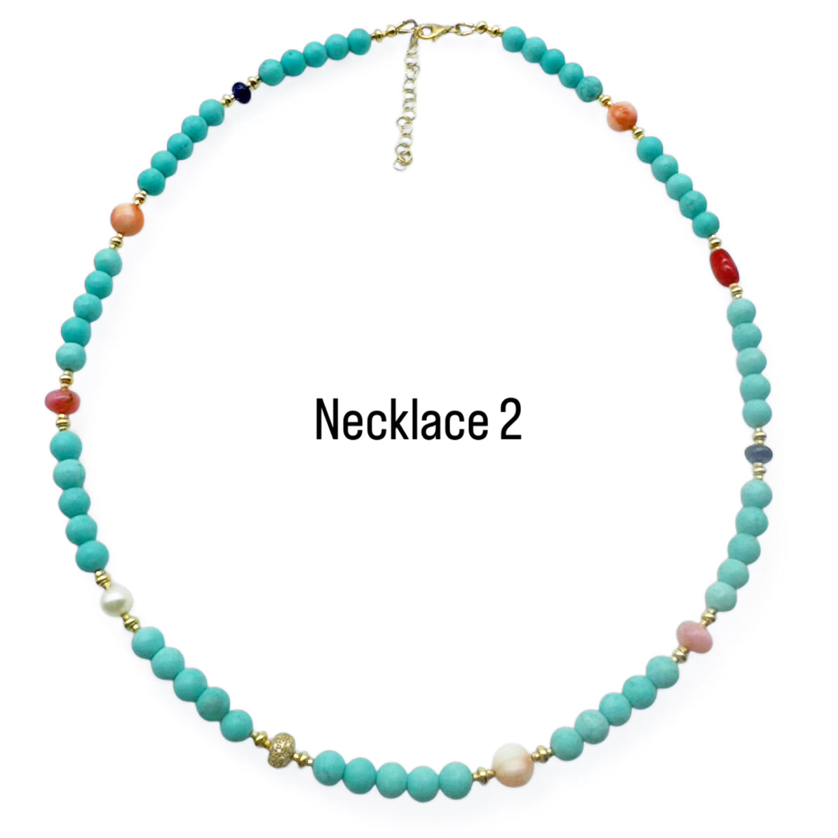 6MM TURQUOISE ANTIQUITY NECKLACES