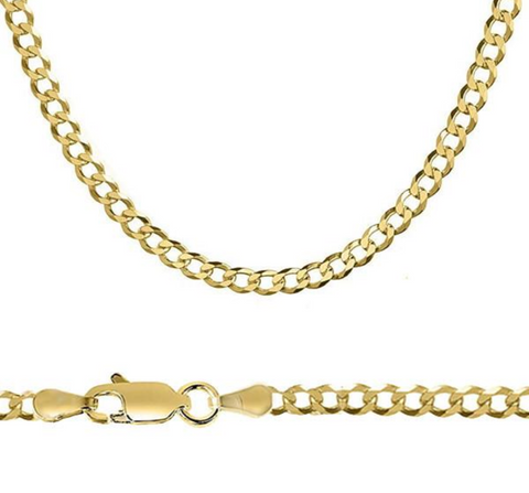 SOLID GOLD CUBAN LINK CHAIN