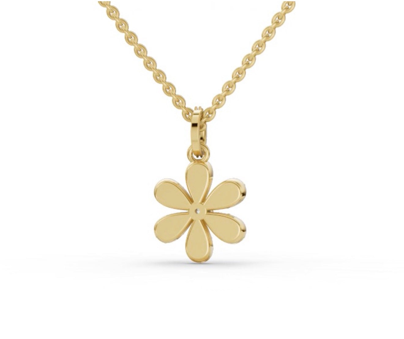 DIAMOND FLOWER CHARM