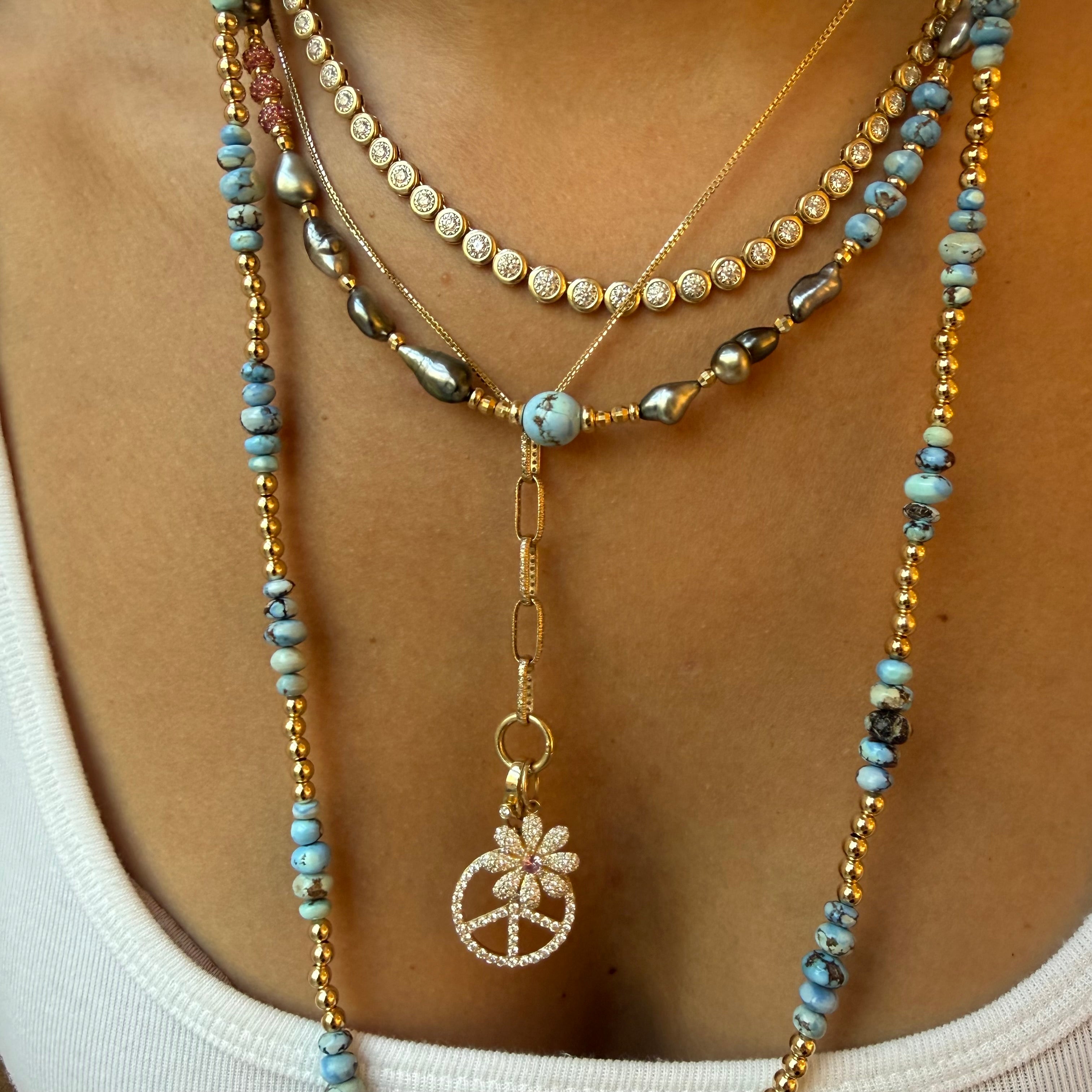 GIVE PEACE A CHANGE PENDANT