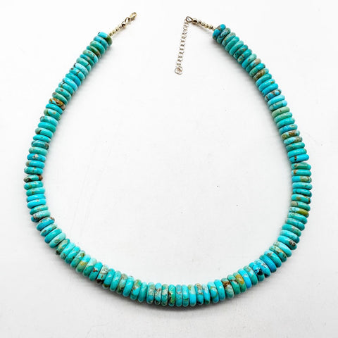 10MM TURQUOISE NECKLACE