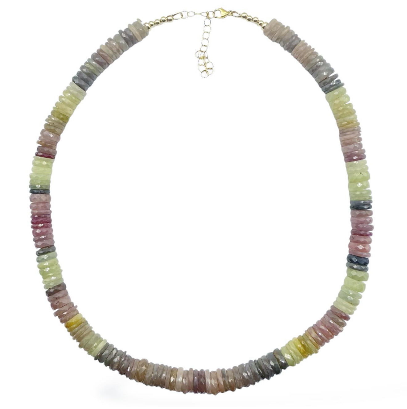 MULTI SAPPHIRE NECKLACE