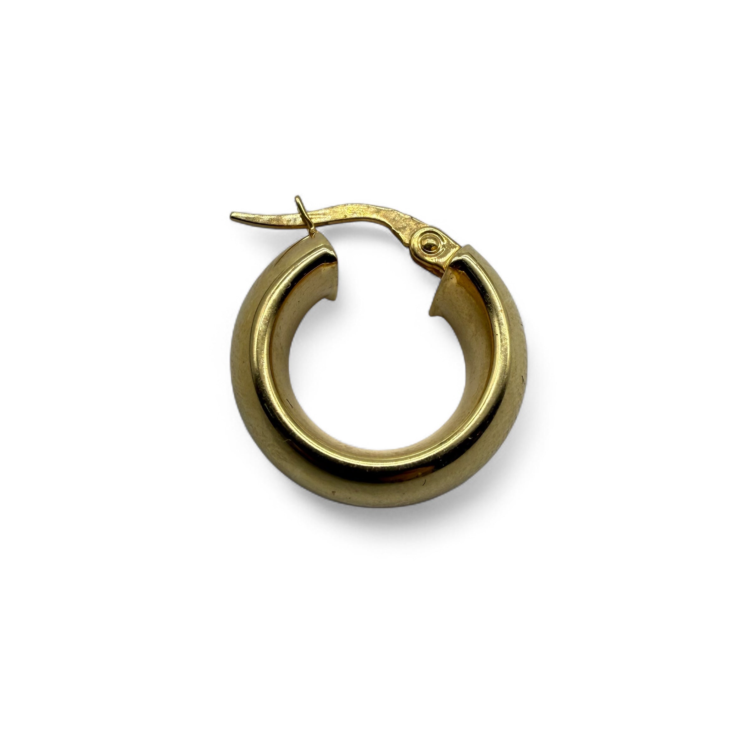 CHUBBY GOLD HOOPS