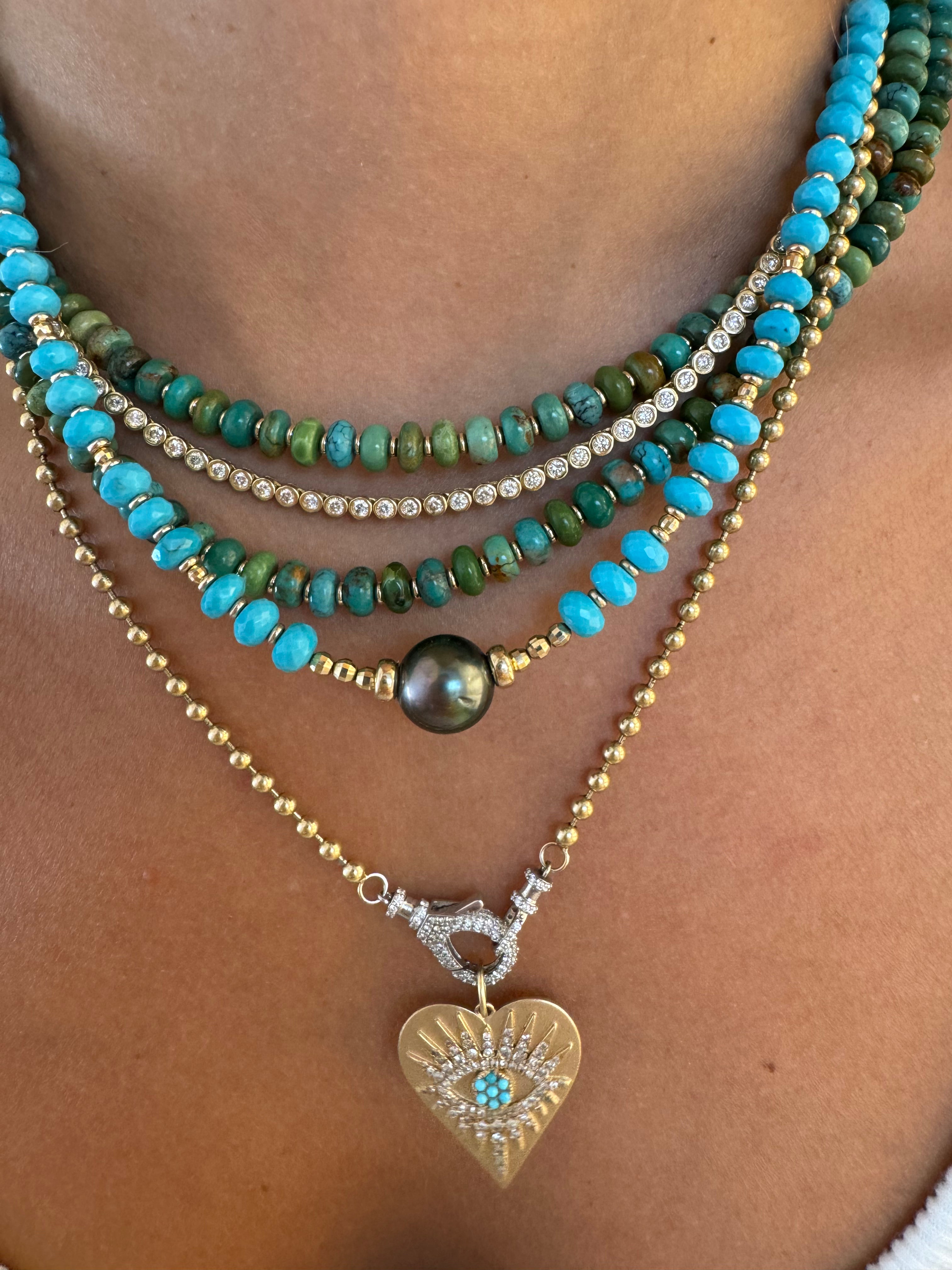 MULTICOLOUR TURQUOISE NECKLACES