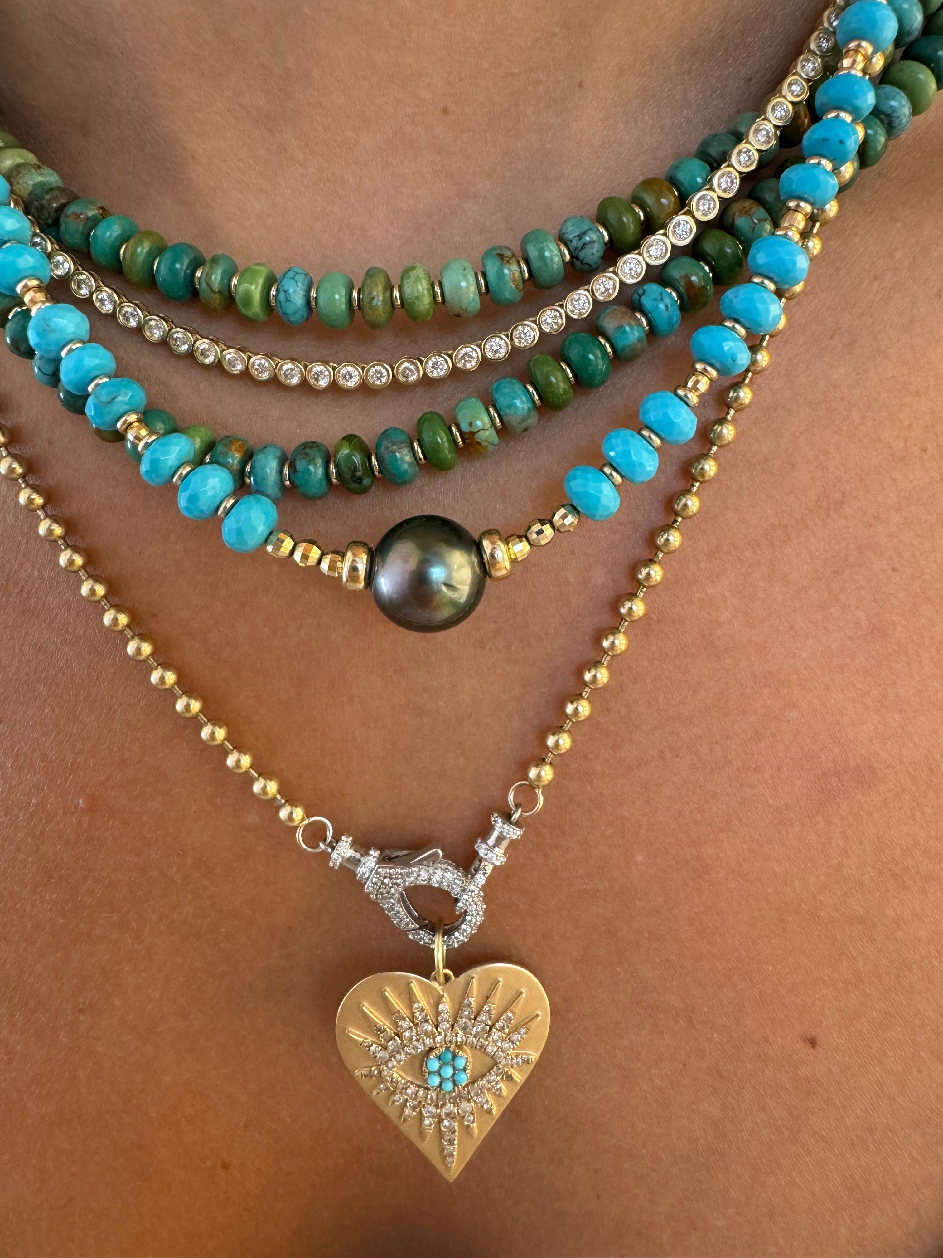 MULTICOLOUR TURQUOISE NECKLACES