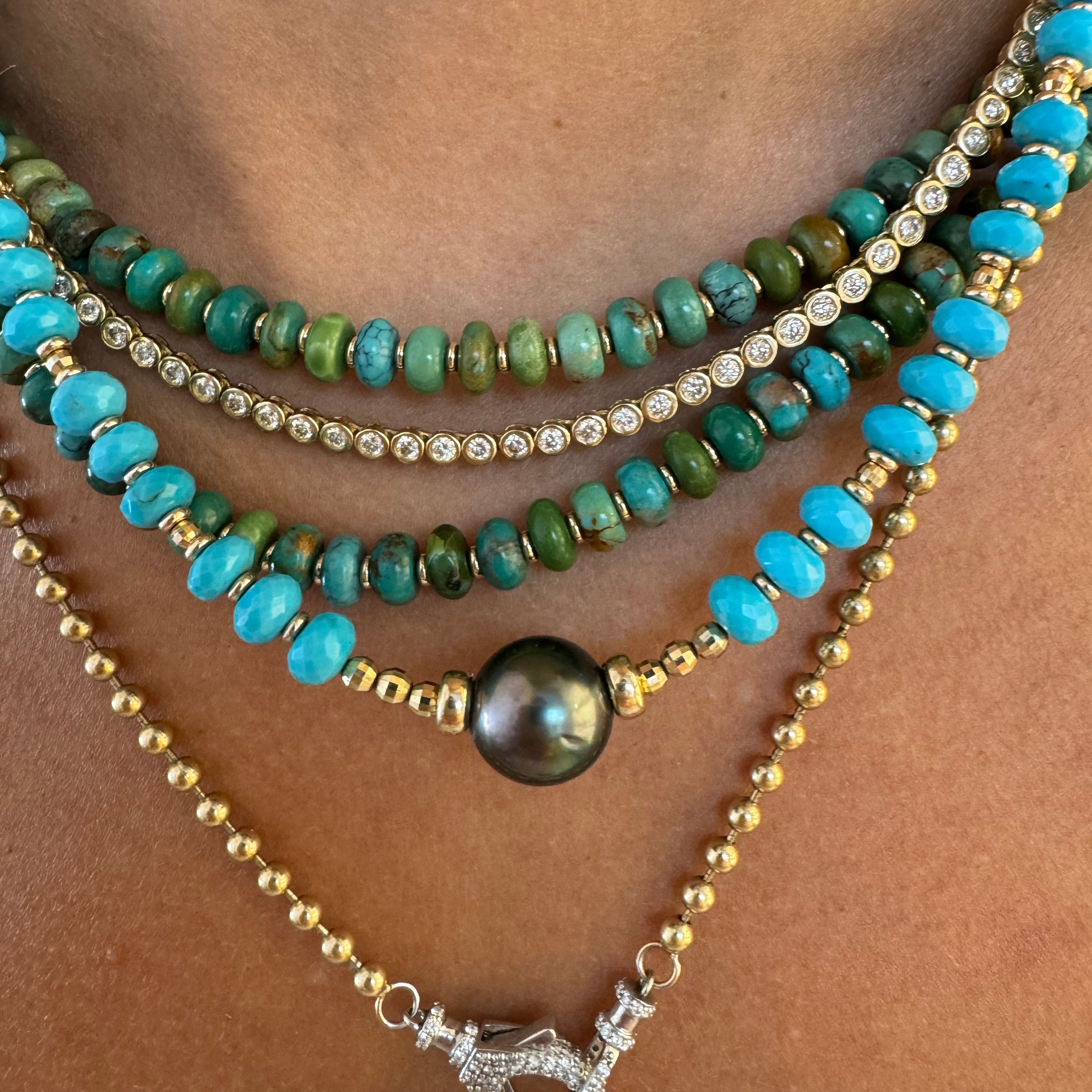 MULTICOLOUR TURQUOISE NECKLACES