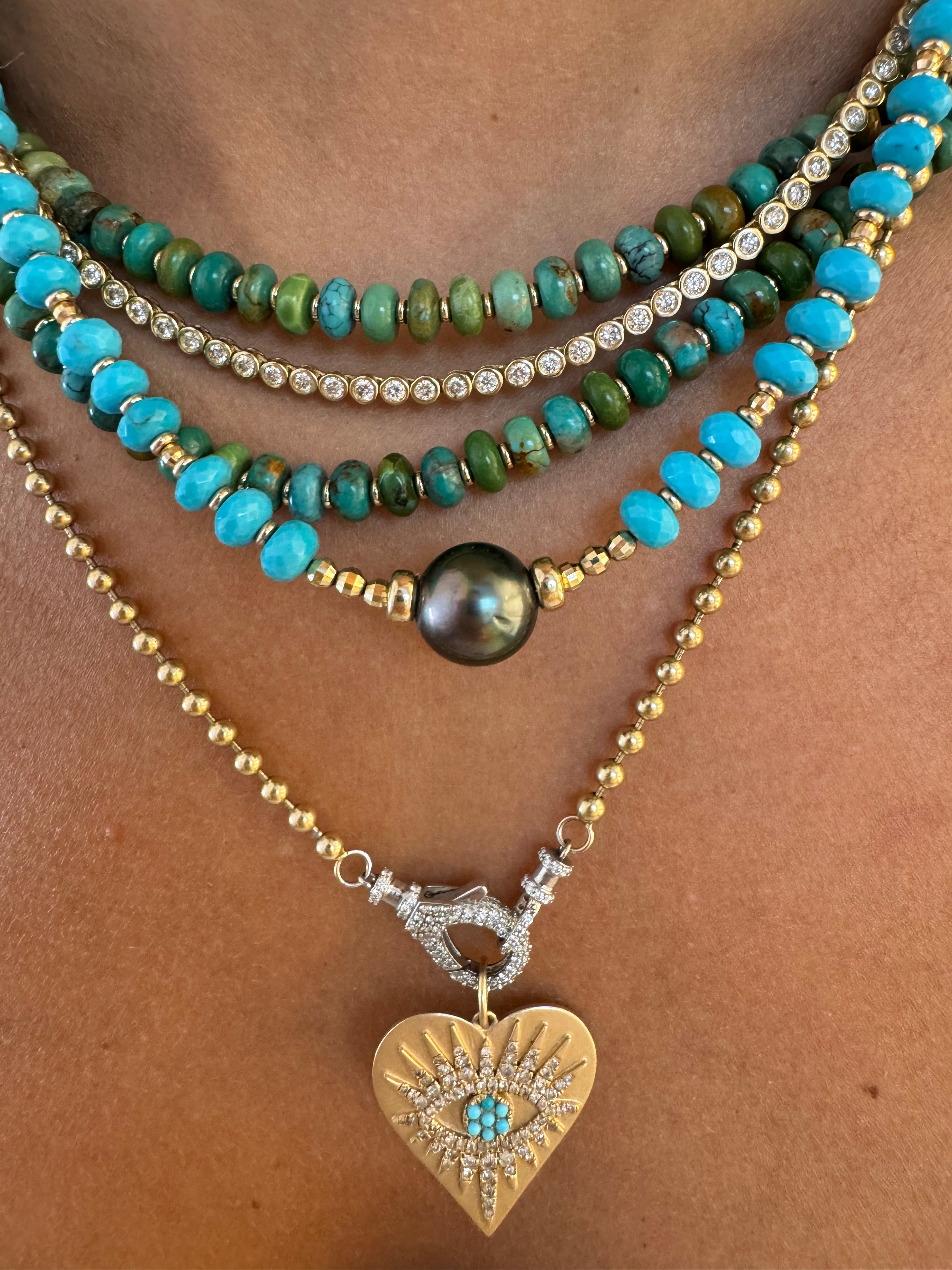 MULTICOLOUR TURQUOISE NECKLACES