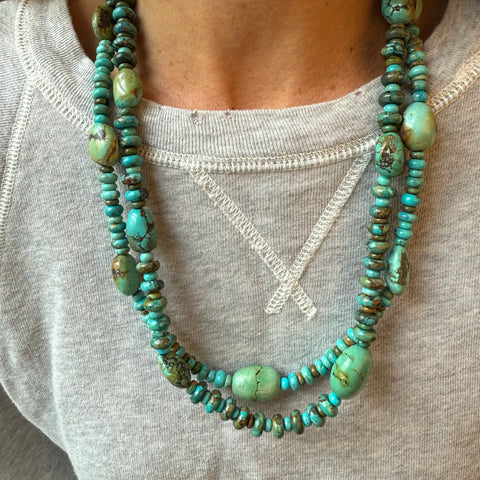 TURQUOISE BOHO NECKLACE