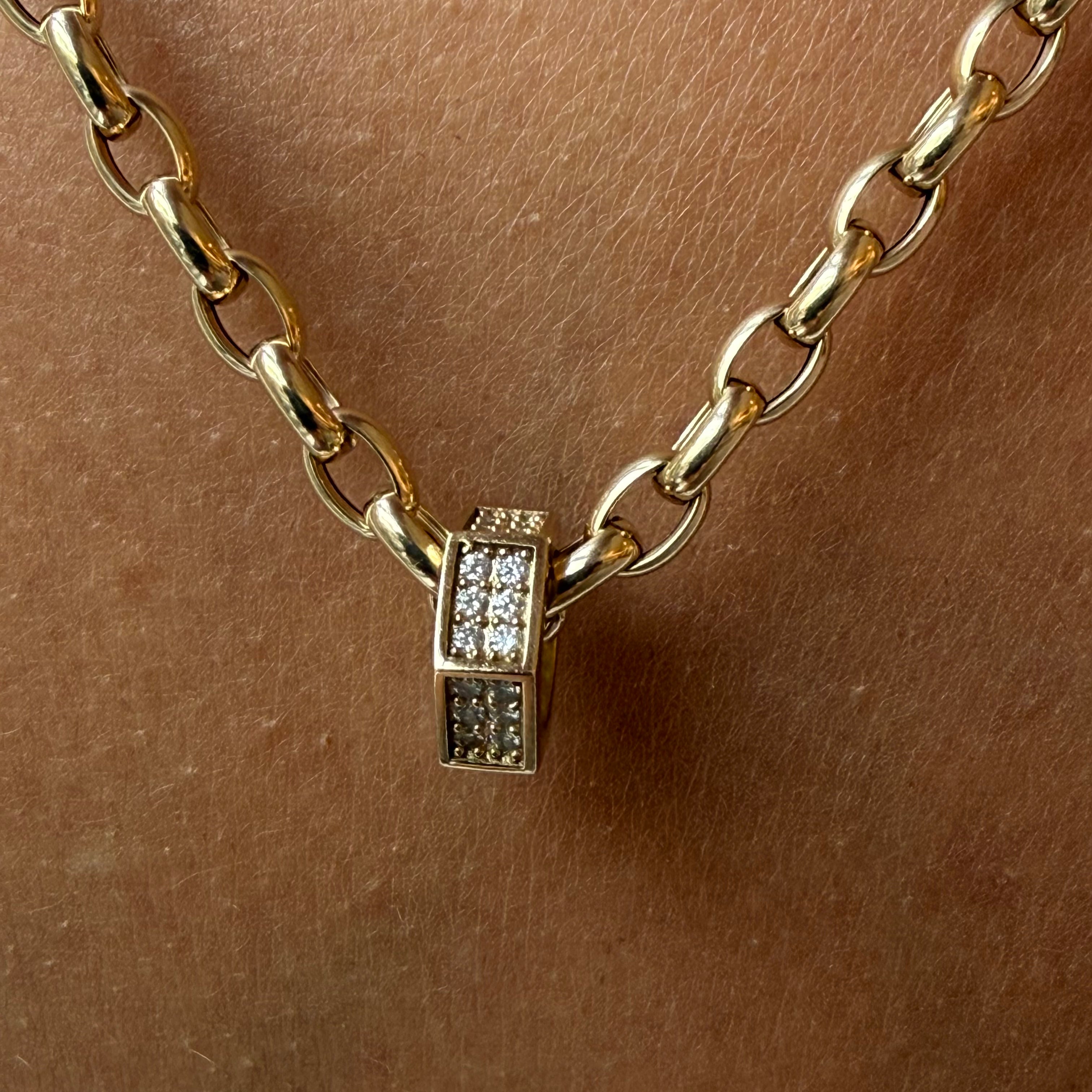 14K GOLD BEAD SLIDERS
