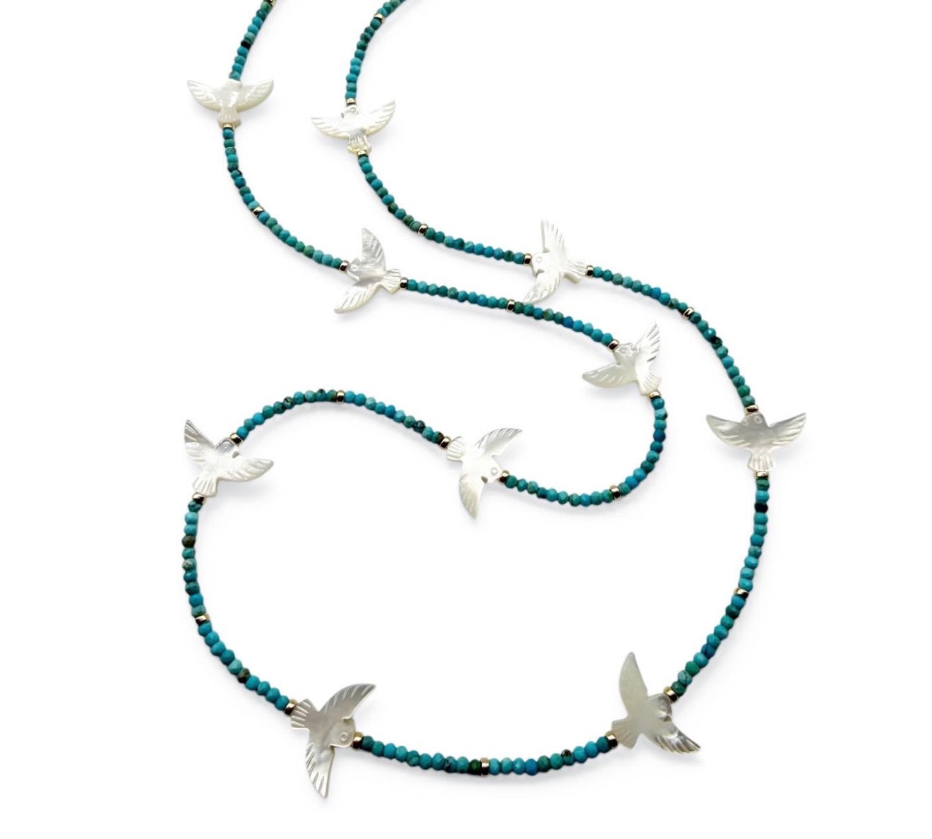 TURQUOISE EAGLE NECKLACE
