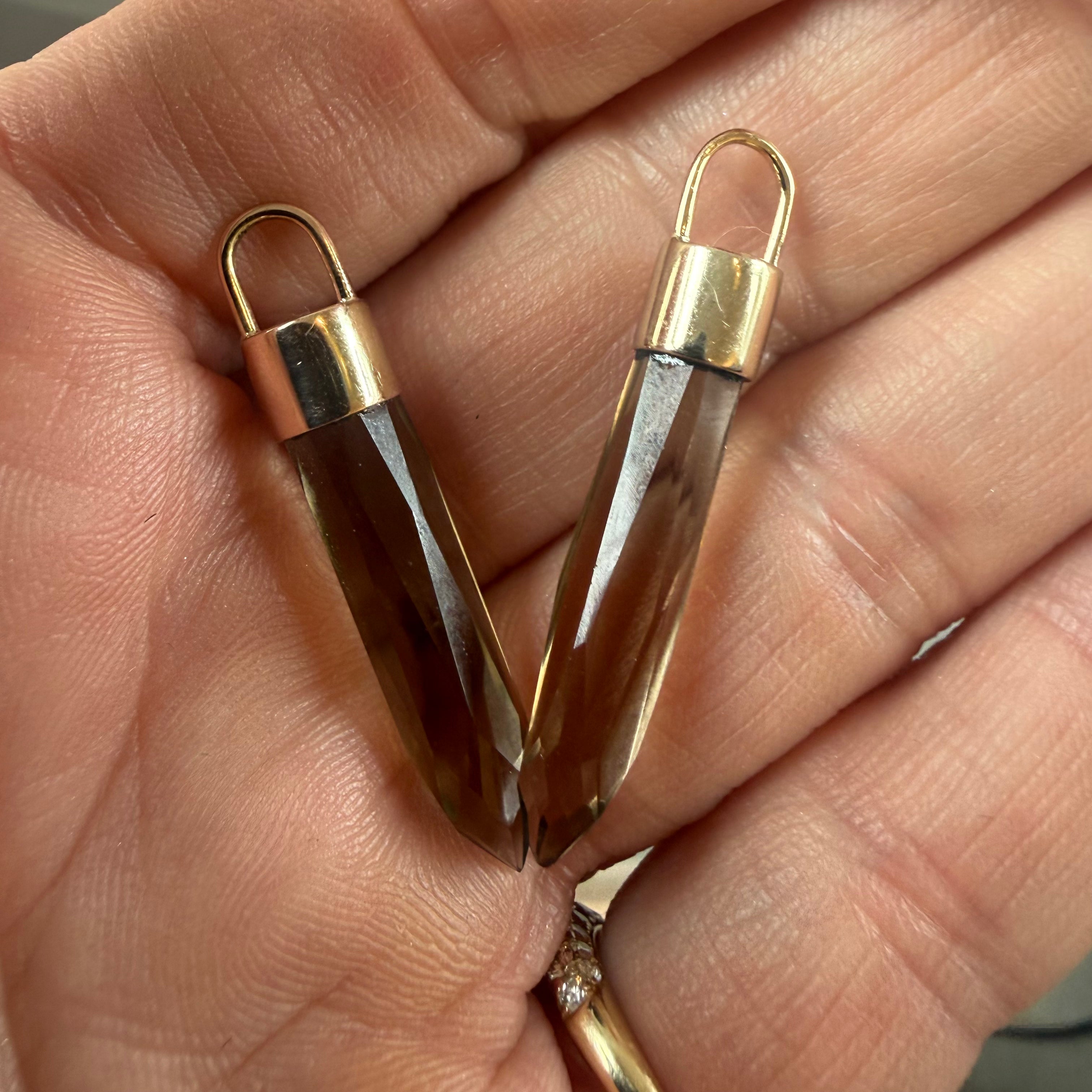 SMOKY QUARTZ PROTECTION AMULET