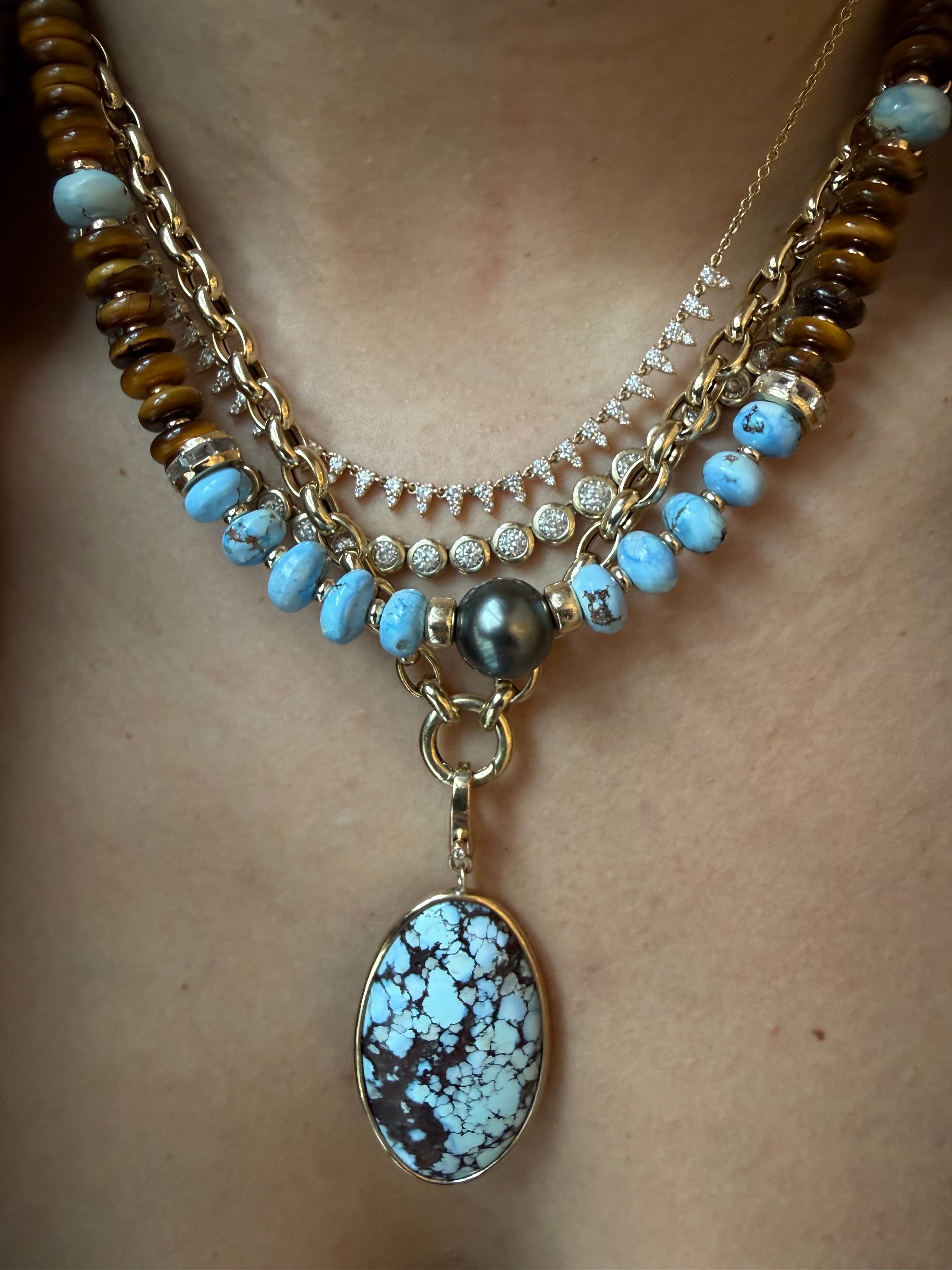 ONE OF A KIND GOLDEN HILL PENDANT