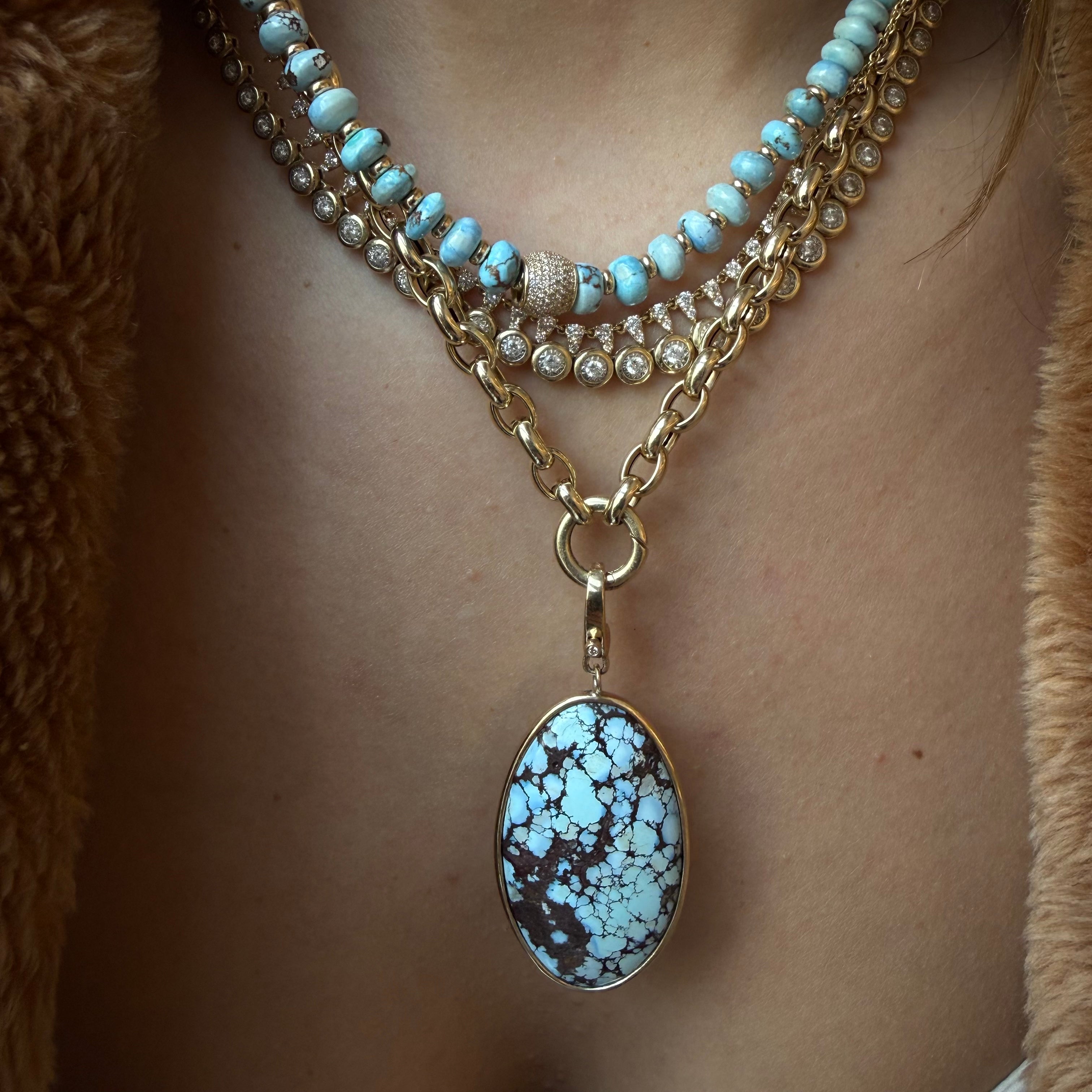 ONE OF A KIND GOLDEN HILL PENDANT