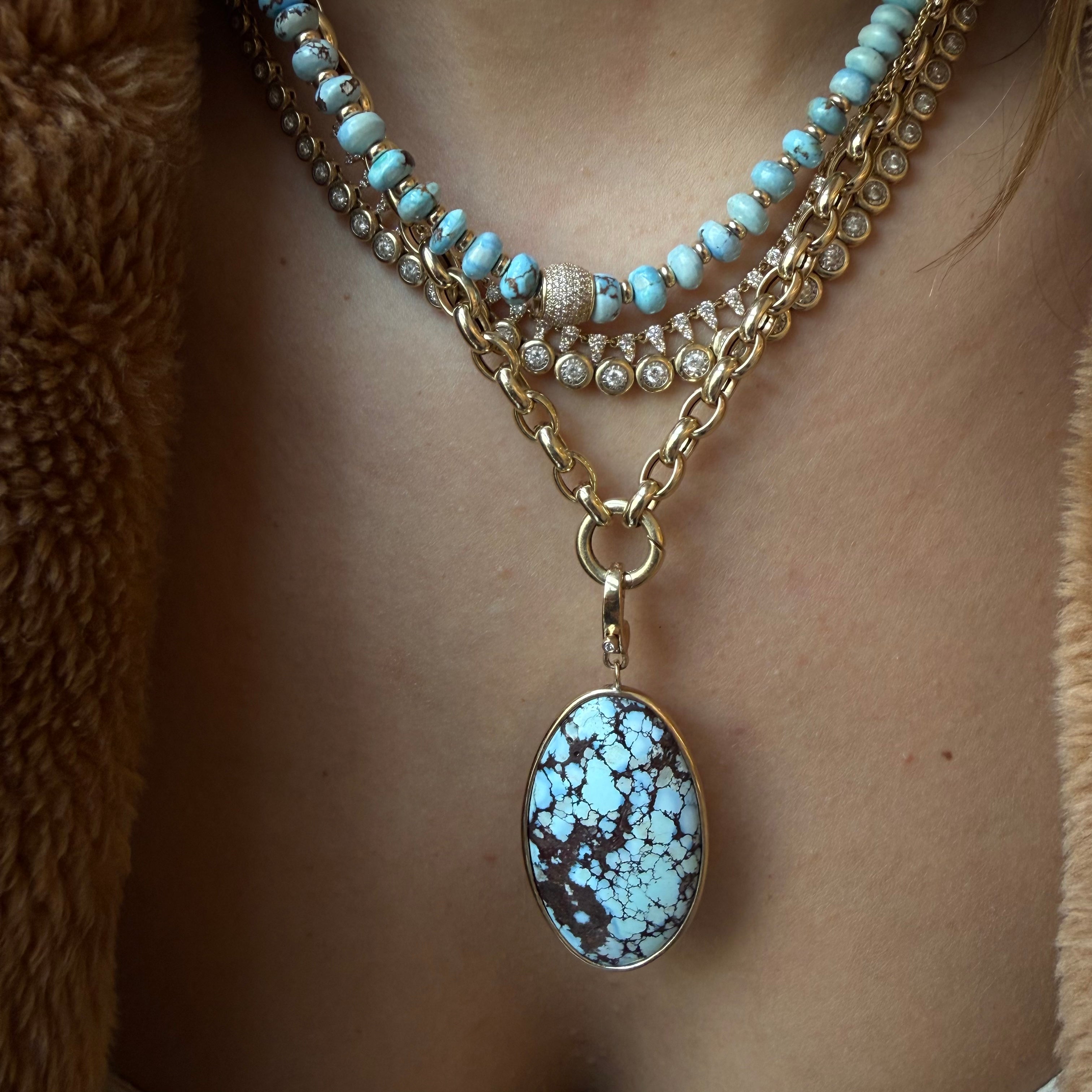 ONE OF A KIND GOLDEN HILL PENDANT