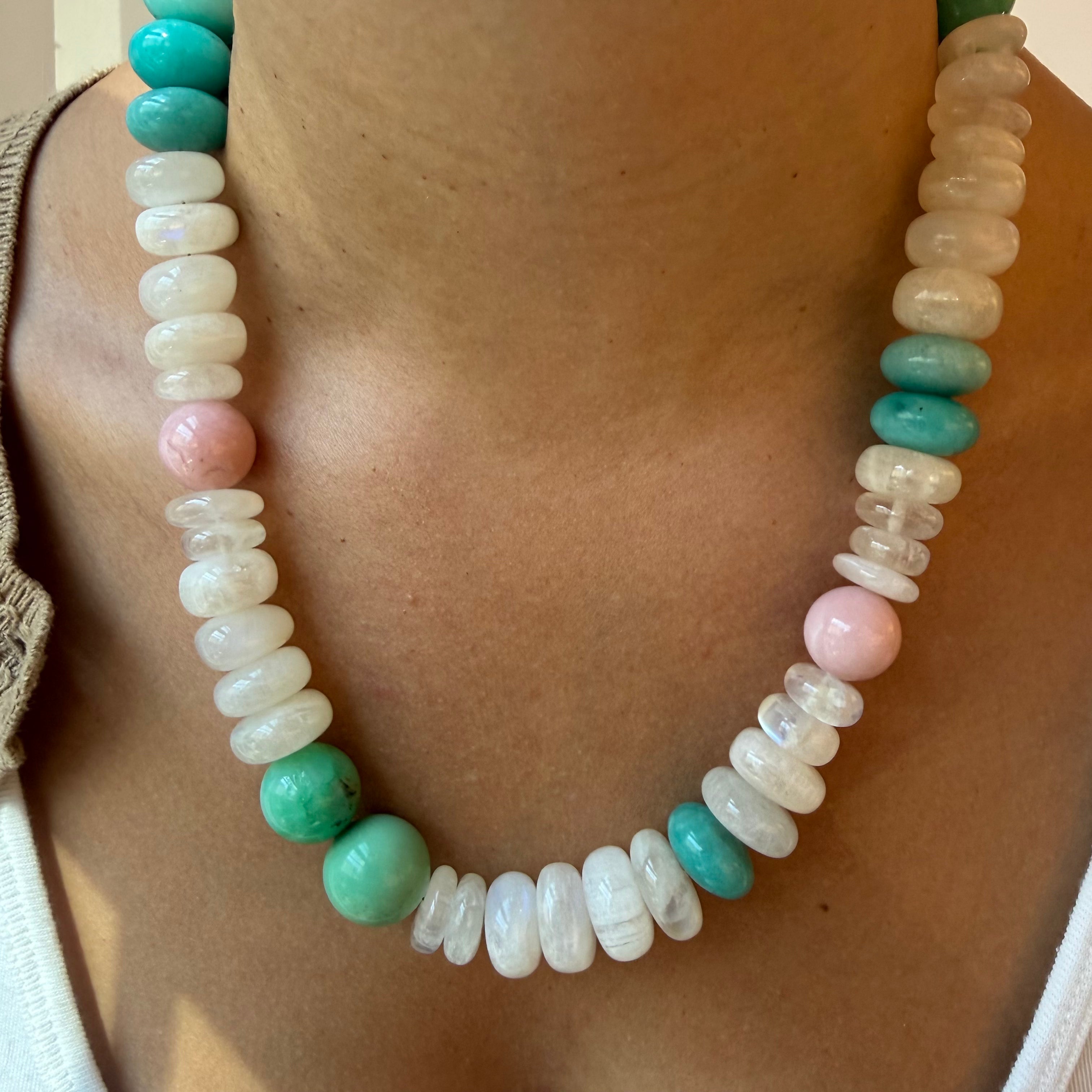 MULTI GEMSTONE NECKLACE