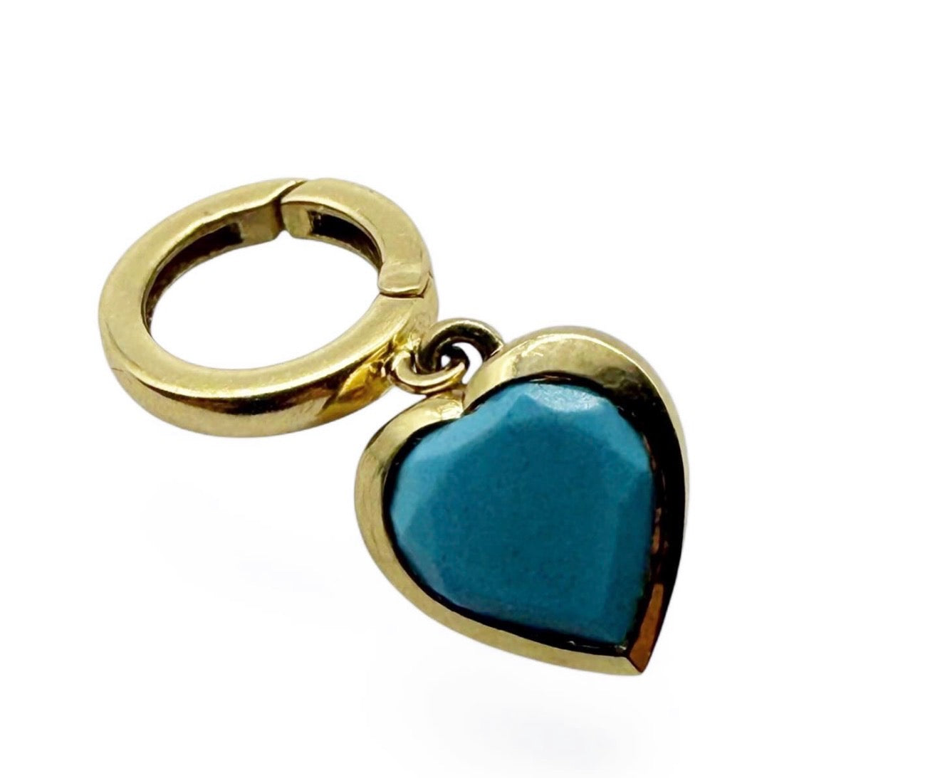 THE TURQUOISE PUFFY HEART