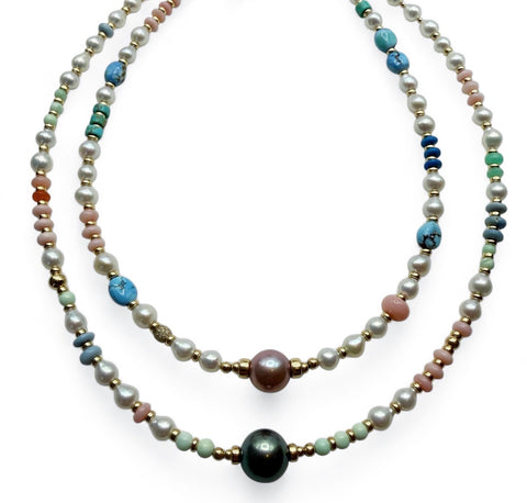 AKOYA ANTIQUITY NECKLACES
