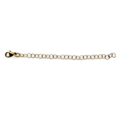 GOLD EXTENDER CHAIN AND CLASP