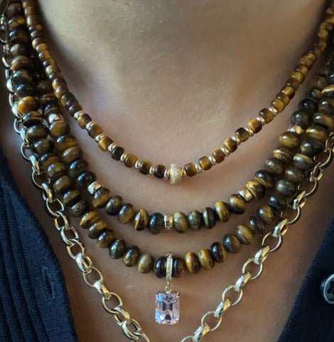 TIGERS EYE NECKLACES