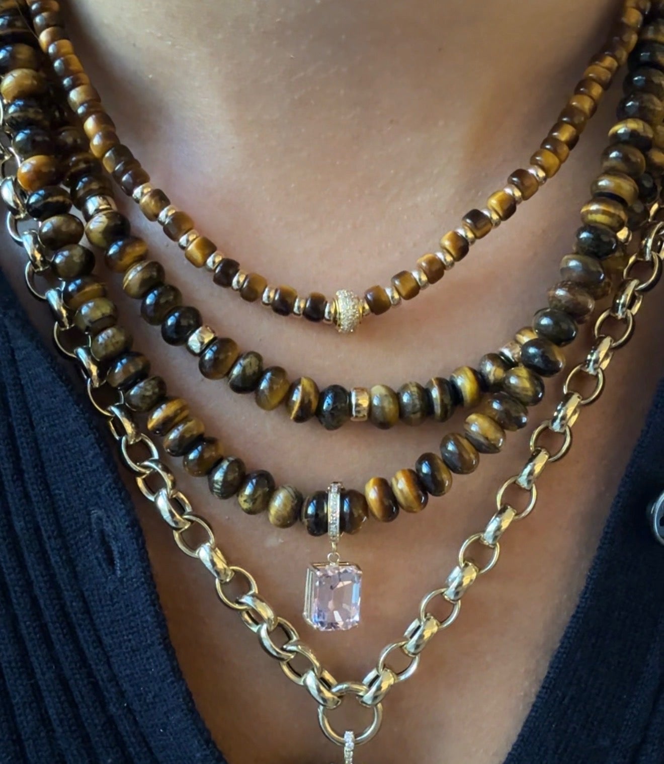 TIGERS EYE NECKLACES