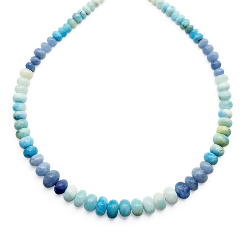 HACKMANITE BEADED NECKLACE